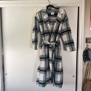 Carly Jean Francisco Coat Sage + Black